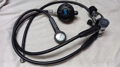 2  erogatori completi scubapro Polar e R 190