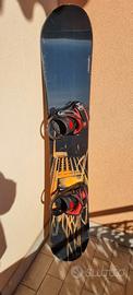 SNOWBOARD SALOMON + ATTACCHI + BORSA