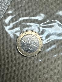 Moneta 1€ croce malta 2017