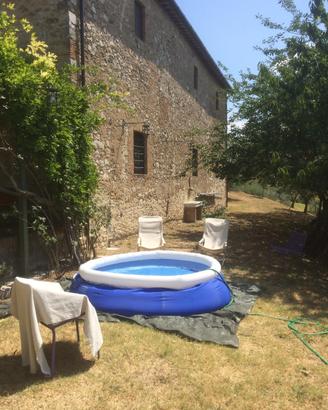 Piscina gonfiabile diametro 260cm
