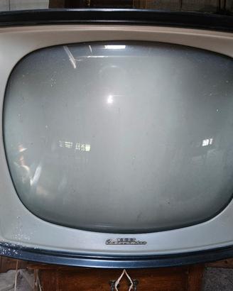 Televisore vintage WEST VS87 a valvole anni '60
