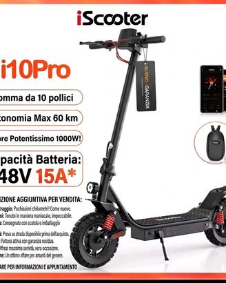 🛴Monopattino Elettrico 1000w 15AH