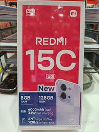 XIAOMI Redmi 15C black NUOVO 128 GB / 8 GB RAM 