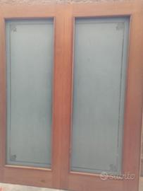 Porta scorrevole in legno