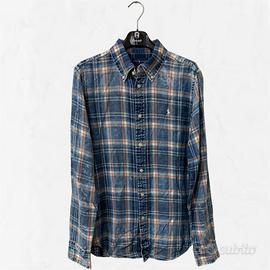 Camicia Polo Ralph Lauren a quadri blu,Taglia L