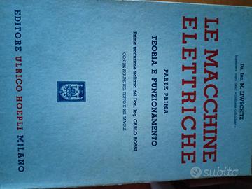 libro  le macchine elettriche