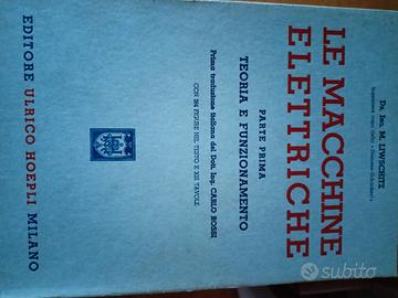 libro  le macchine elettriche 