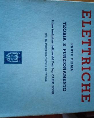 libro  le macchine elettriche