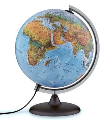 mappamondo di grande dimensione 