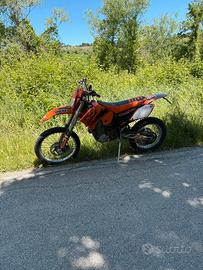 Ktm EXC-F 450 del 2005 guidabile con patente A2