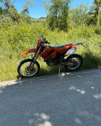 Ktm EXC-F 450 del 2005 guidabile con patente A2