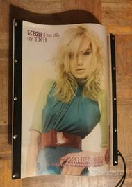 Lampada pubblicitaria TIGI per parrucchieri