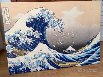 Stampa su tela la grande onda