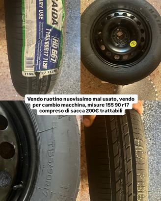 Ruotino nuovissimo mai usato trattabile