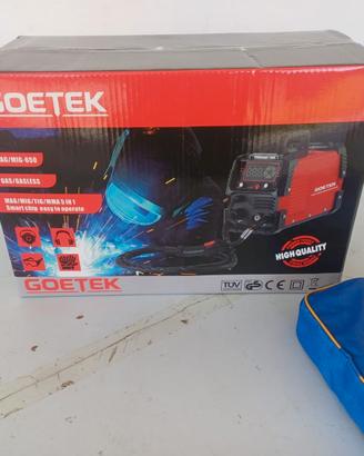 mig650 a gas con torcia e accessori 