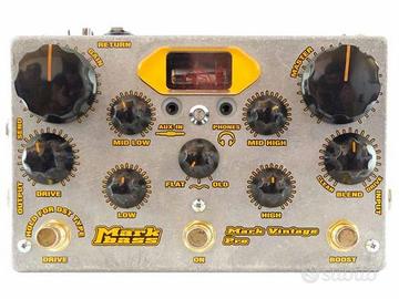 Markbass Vintage Pre valvolare per basso