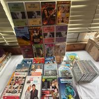 Lotto di 25 dvd e 13 cd originali