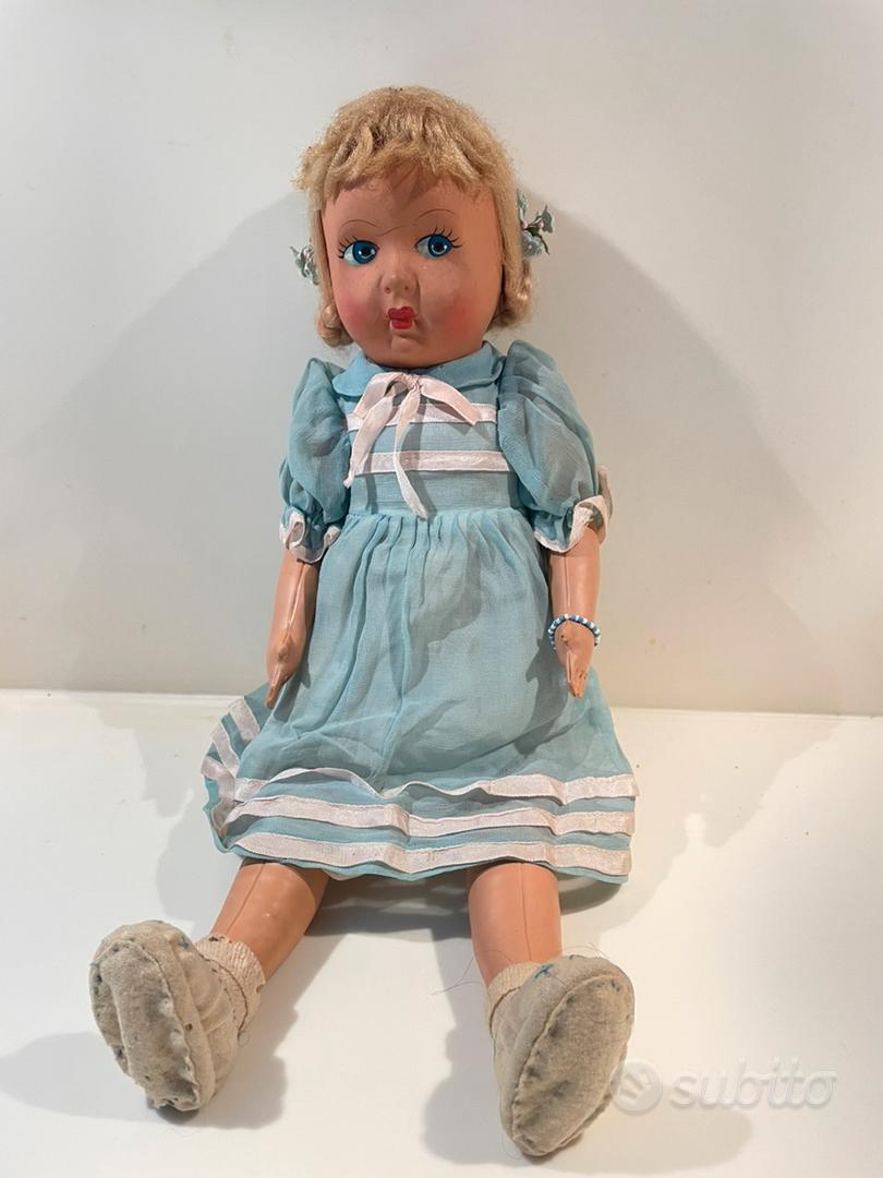 Bambola vintage anni 40 Furga Collezionismo In vendita a Roma