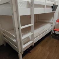 Letto a castello in legno