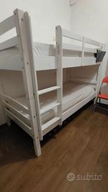 Letto a castello in legno