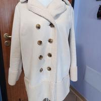Cappotto lungo doppiopetto donna