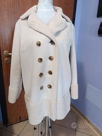 Cappotto lungo doppiopetto donna