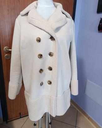Cappotto lungo doppiopetto donna