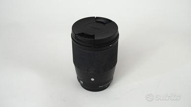 Obbiettivo Sigma 16mm f. 1.4 micro quattro terzi