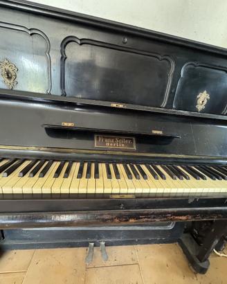 Pianoforte verticale antico Franz Seiler Berlin