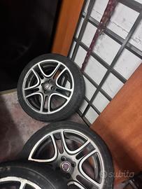 Cerchi punto abarth 17