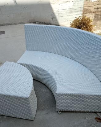 Divano da giardino