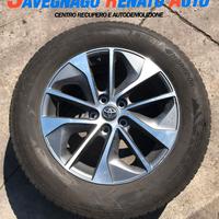 1 CERCHIO in lega 17 POLLICI TOYOTA RAV 4 HYBRID 2