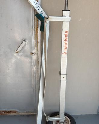 carrello barca Practic con ruota di scorta