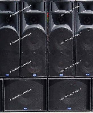 Impianto amplificazione 6.000 watt db Technologies