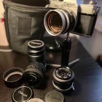 Kit fotografico Canon completo (4 obiettivi)