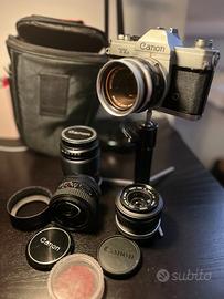Kit fotografico Canon completo (4 obiettivi)