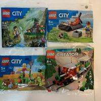 Lego 30665, 30570, 30584, 30590 - Polybag - Nuovi