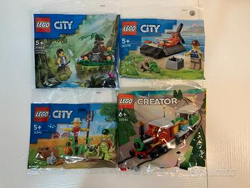Lego 30665, 30570, 30584, 30590 - Polybag - Nuovi