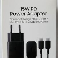 Caricabatterie Alimentatore ORIGINALE Samsung 15W