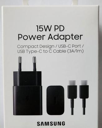 Caricabatterie Alimentatore ORIGINALE Samsung 15W