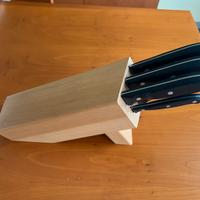 Ceppo in legno coltelli Rostfrei