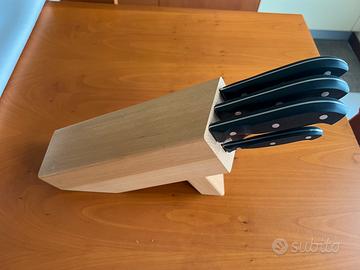 Ceppo in legno coltelli Rostfrei