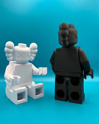 Set lego kaws brick yeezy