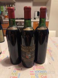 Lotto 3x Brunello Biondi-Santi 1971 Collezione