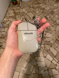 Mouse Vintage Olivetti Attacco PS/2 Retrocomputing