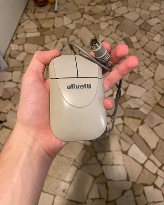 Mouse Vintage Olivetti Attacco PS/2 Retrocomputing