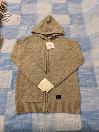Natale maglia tricot cappuccio Brums ragazzo 14 aa