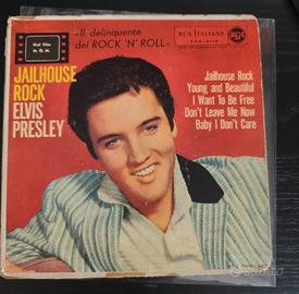 vinile 45 giri elvis jailhouse rock rca italiana