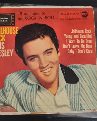 vinile 45 giri elvis jailhouse rock rca italiana