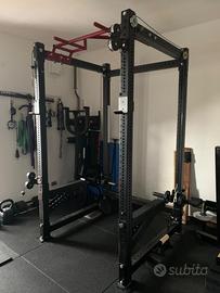 Rack per pesi completo Nerd Training Center